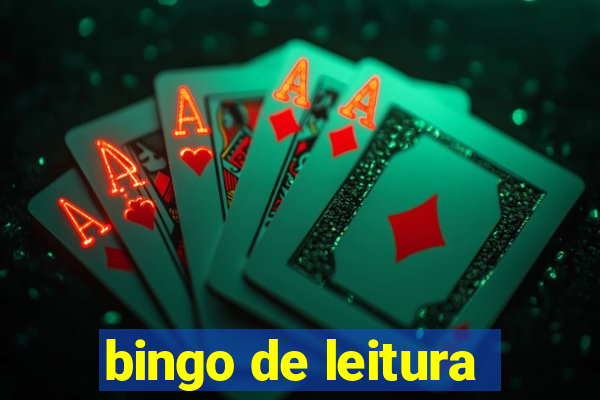 bingo de leitura