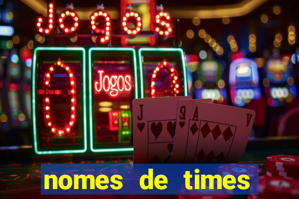 nomes de times criativos para o cartola