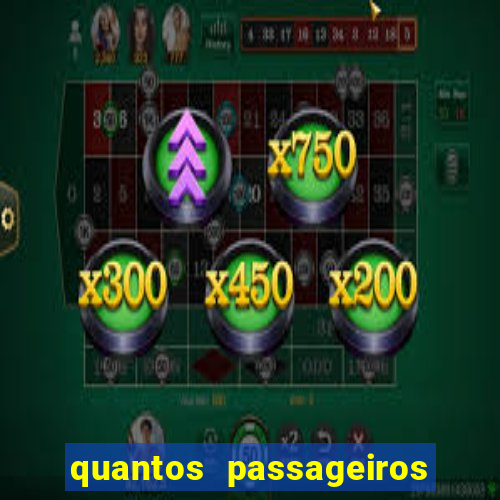 quantos passageiros cabem em um navio de cruzeiro