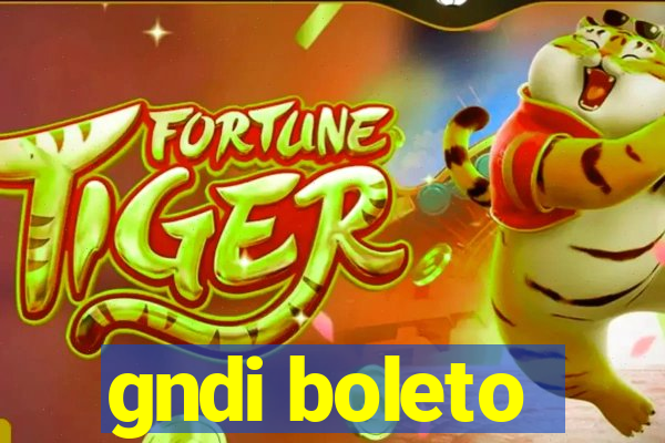 gndi boleto