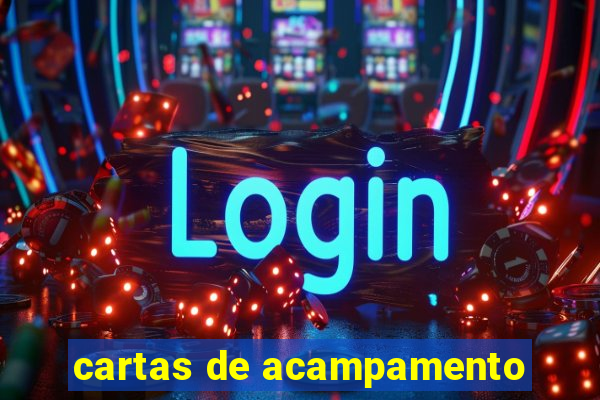 cartas de acampamento