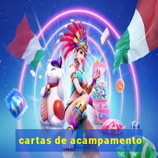 cartas de acampamento