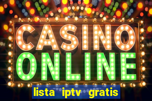 lista iptv gratis futebol ao vivo
