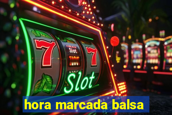 hora marcada balsa