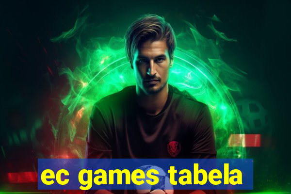 ec games tabela