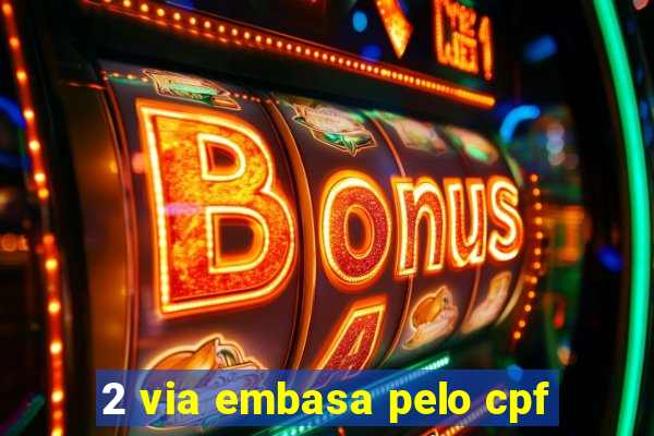 2 via embasa pelo cpf