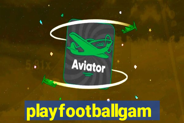 playfootballgames