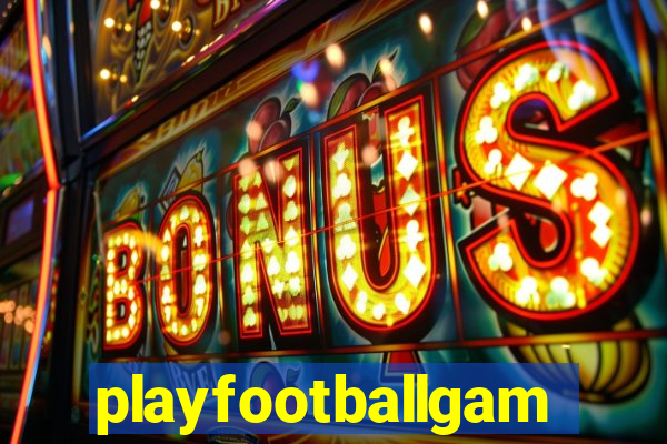 playfootballgames
