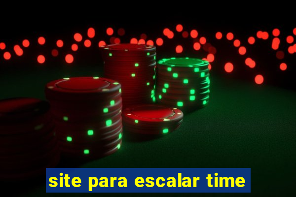 site para escalar time