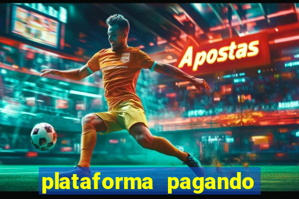 plataforma pagando bonus no cadastro