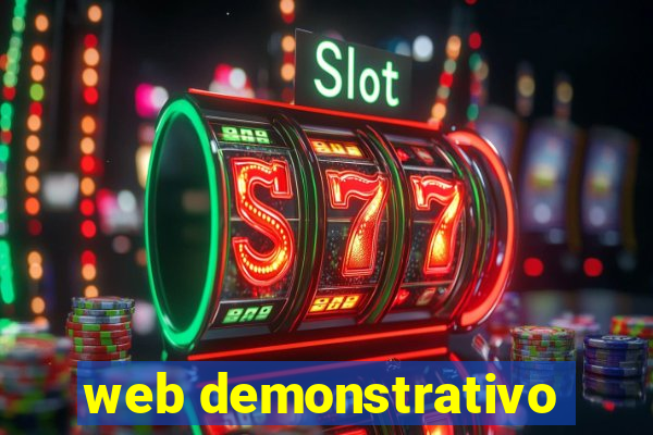 web demonstrativo