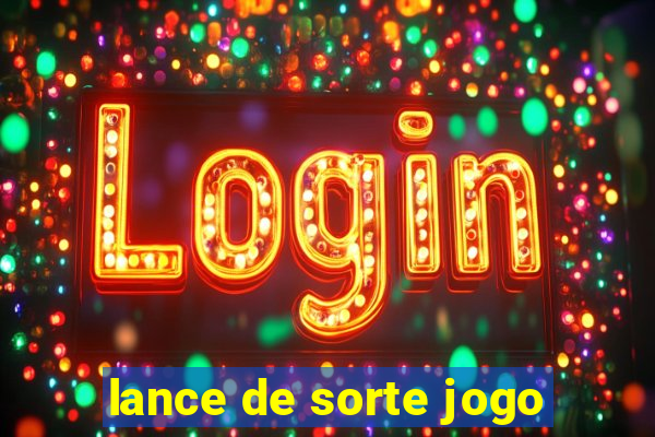 lance de sorte jogo