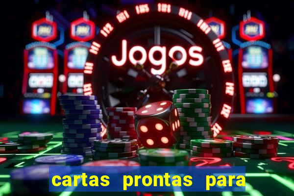 cartas prontas para retiro espiritual