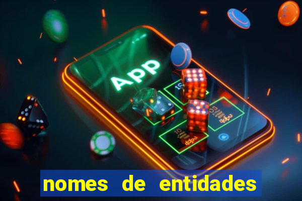 nomes de entidades do mal