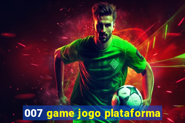 007 game jogo plataforma