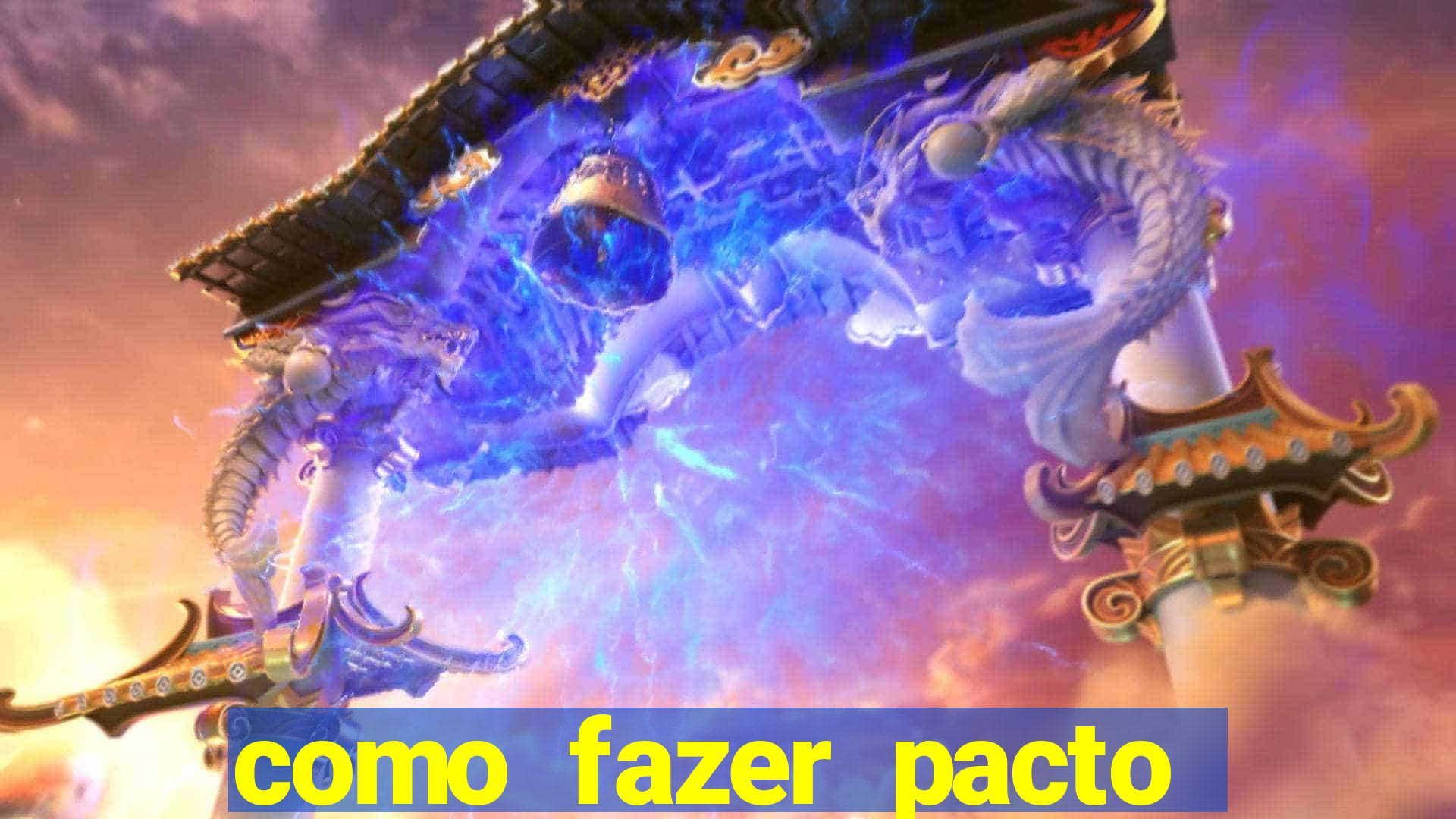 como fazer pacto da riqueza