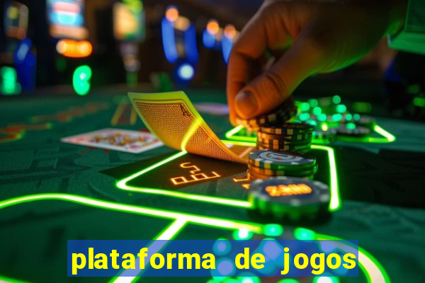 plataforma de jogos nova 2024