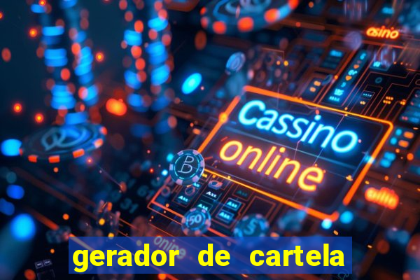 gerador de cartela de bingo