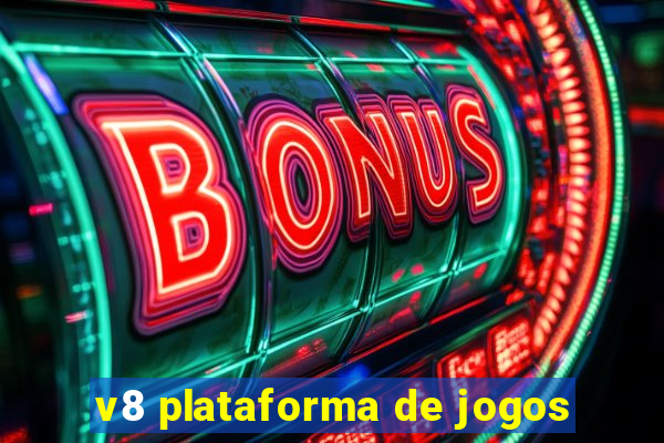 v8 plataforma de jogos