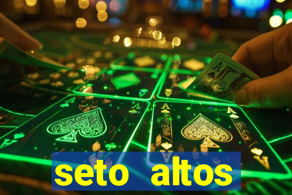 seto altos parametros para mim e para os outros