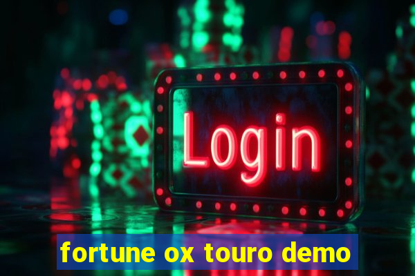 fortune ox touro demo