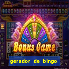 gerador de bingo cha de bebe