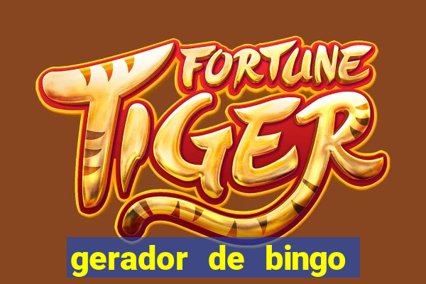 gerador de bingo cha de bebe