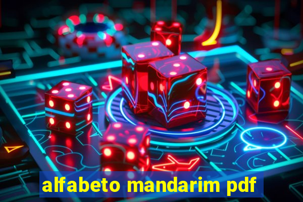 alfabeto mandarim pdf