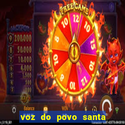 voz do povo santa luzia bahia