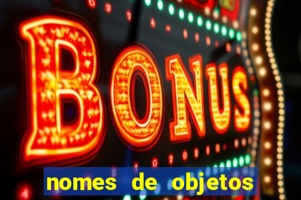 nomes de objetos de origem tupi guarani