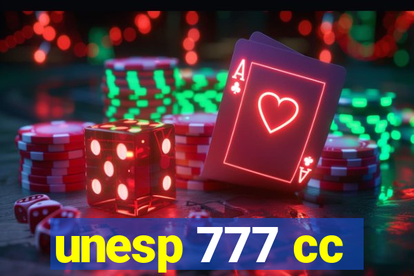 unesp 777 cc