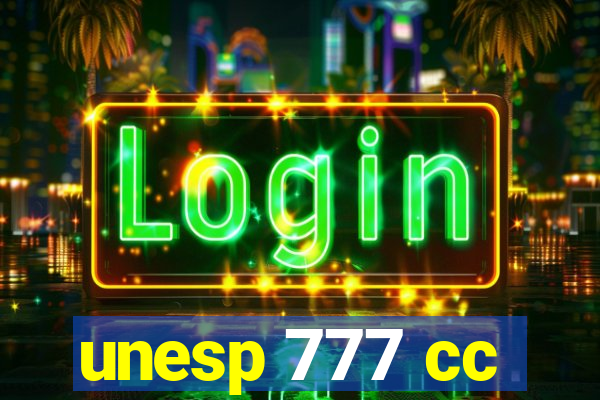 unesp 777 cc