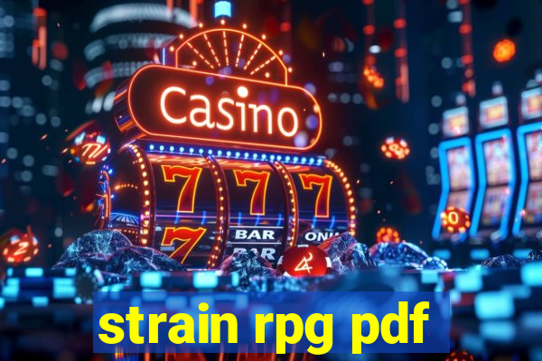 strain rpg pdf