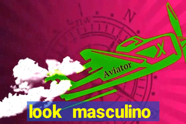 look masculino blazer cinza