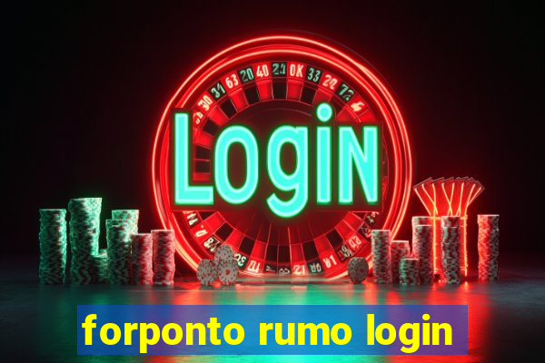 forponto rumo login