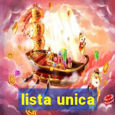 lista unica