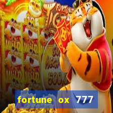 fortune ox 777 fortuna 77