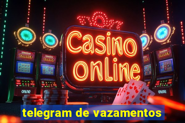 telegram de vazamentos