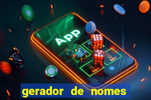 gerador de nomes de guerra