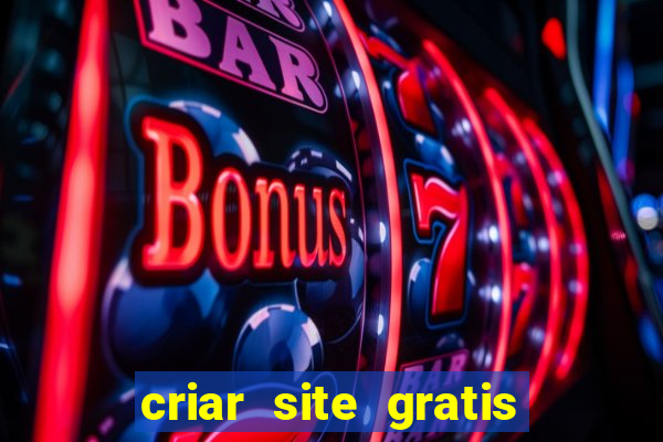 criar site gratis de jogos