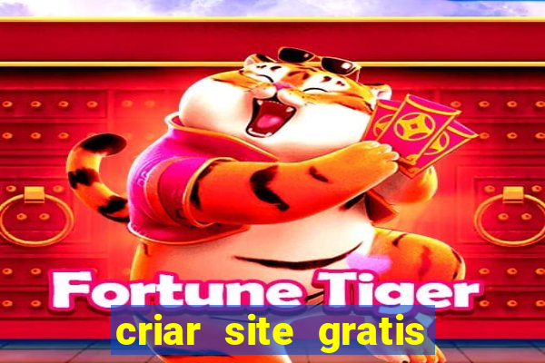 criar site gratis de jogos