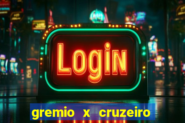 gremio x cruzeiro ao vivo hd