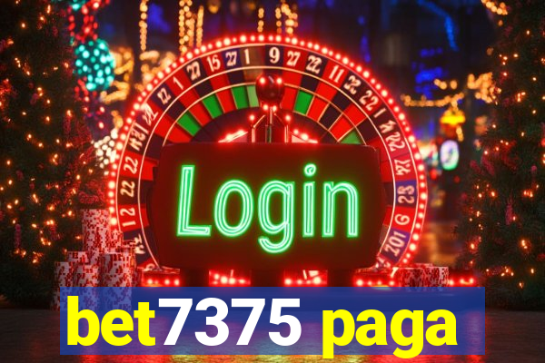 bet7375 paga