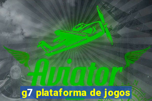 g7 plataforma de jogos