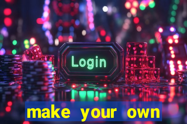 make your own bingo app