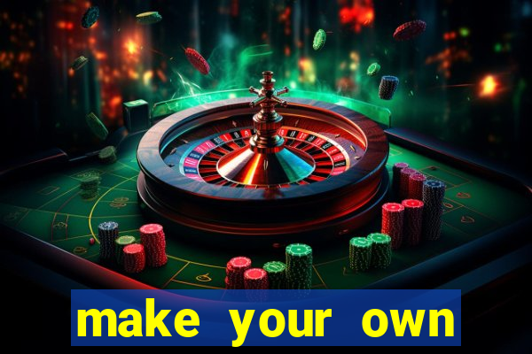 make your own bingo app
