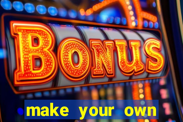 make your own bingo app