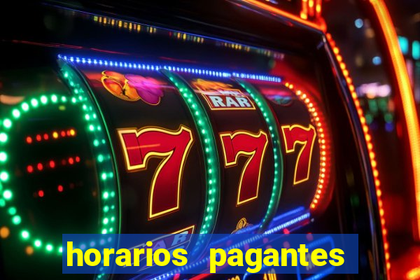 horarios pagantes do fortune rabbit