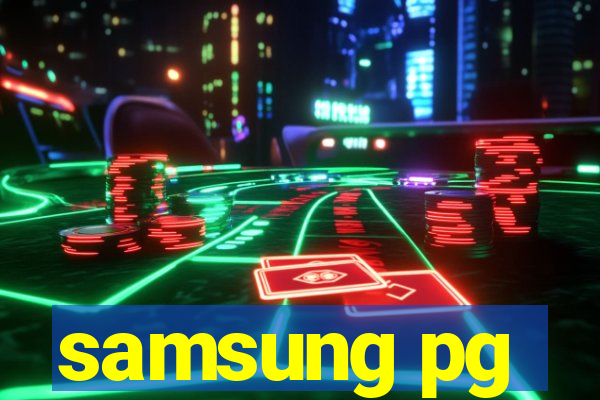 samsung pg