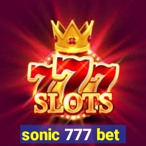 sonic 777 bet